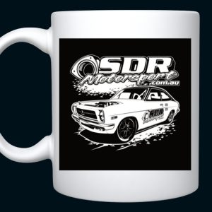 sdr motorsport white mug